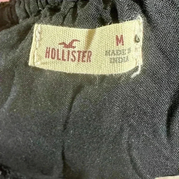 Hollister Woman’s Off the Shoulder Black Lace Top - Picture 3 of 10